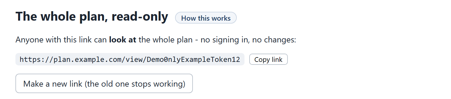The whole-plan link, on Users & sharing (admin).